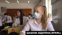 В одной из школ города Душанбе