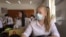 Tajikistan -- Schoolchildren during pandemic 