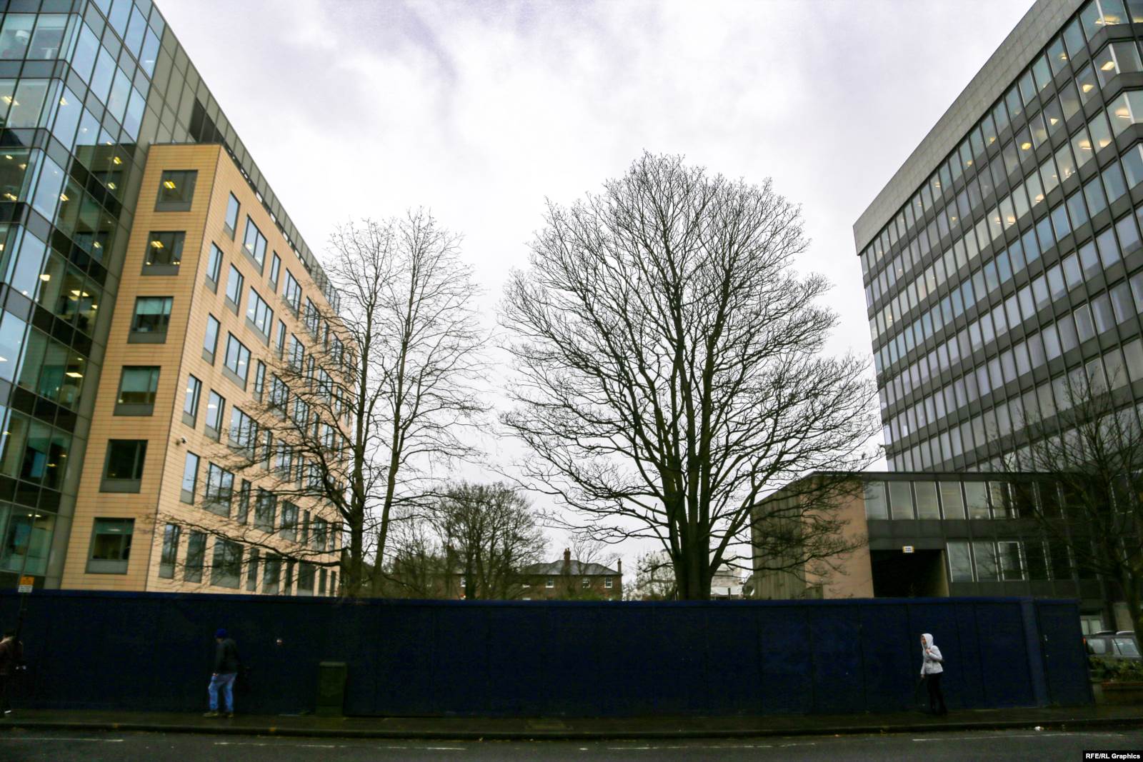 Макони Хонаи Долейи пешин, ки ҳоло ба қитъаи замини холие табдил шудааст. (Акс: OCCRP)