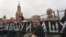 Наталья Горбаневская на Красной площади Москвы в день 45-летия акции 1968 года