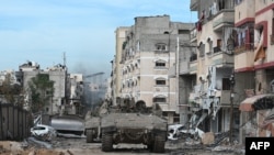 Իսրայելի հրասայլերը Գազայի հատվածի հյուսիսում, 23 նոյեմբերի, 2023թ.