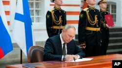 Президент РФ Володимир Путін