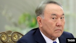 Қазақстан президенті Нұрсұлтан Назарбаев.  