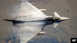 یک فروند جنگندهٔ یوروفایتر تایفون آلمان