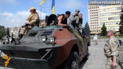 Навпроти Запорізької облдержадміністрації з’явився БРДМ