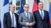Главы МИД России, Франции и Германии
