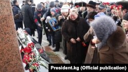 Открытие памятника, 13 января 2017 г.