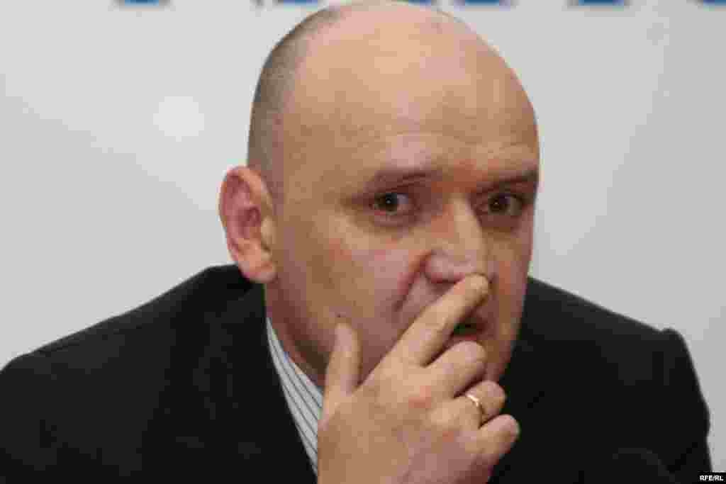 Kazakhstan - Sergey Jashin, Kazatomprom company vice-president. Almaty, 12Jun2009 -  Сергей Яшин,вице-президент национальной компании «Казатомпром». Алматы, 12 июня 2009 года.  