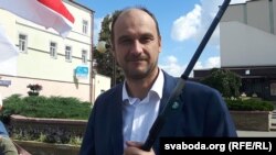 Намесьнік старшыні Беларускай партыі «Зялёныя» Зьміцер Кучук