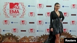 Германия - Ким Кардашян на церемонии вручения премии MTV, Франкфурт, 11 ноября 2012 г․