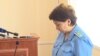Прокурор Айымгуль Жаманбалина в суде. Село Акмол, 21 августа 2017 года.