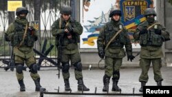 Російські військові у Криму, 7 березня 2014 року