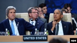 Барак Обама на саммите НАТО в Варшаве