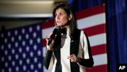 ԱՄՆ - Նիքի Հեյլին քարոզարշավի ժամանակ, փետրվար, 2024թ.