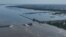 Розлив Каховського водосховища внаслідок руйнування греблі КАховської ГЕС. 7 червня 2023 року