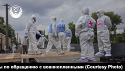 Падчас абмену, 14 чэрвеня 2025 году.