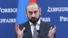 Armenia - Foreign Minister Ararat Mirzoyan speaks during a news conference in Yerevan, October 14, 2025,