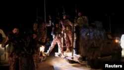 Սիրիայում կառավարական անվտանգության ուժերը Հալեպում, 6-ը մարտի, 2025թ.