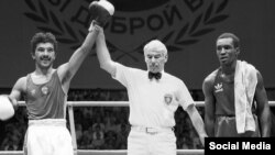 Орзубек Назаровдун жеңиштеринин бири. 1986-жылдар.