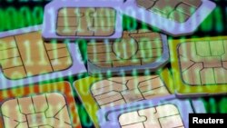 Phone hacking, sim cards