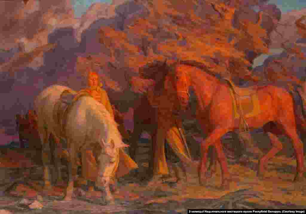 Міхась Сеўрук.&nbsp;Трывожная восень. 1973