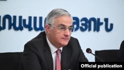 Вице-премьер Армении Мгер Григорян 