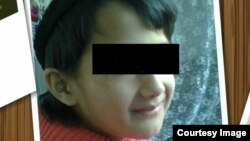 ВИЧ жұқтырған өзбекстандық кішкентай қыз.
