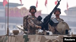 Кытай армиясынын жоокерлери