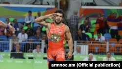 Бразилия -- Армянский борец Мигран Арутюнян, 16 августа 2016 г.