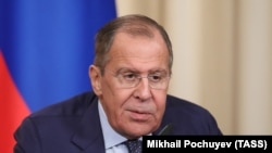 Министр иностранных дел РФ Сергей Лавров (архив)