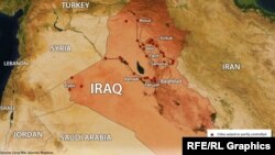  نقاط قرمز تحت تسلط داعش یا محل درگیری است.