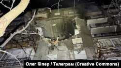 Шматпавярховік у Адэсе пасьля расейскага ўдару 24 ліпеня 2025 году