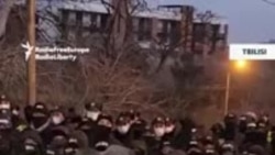 Mass Arrests And Clashes Erupt In Tbilisi As Protesters Attempt To Block City’s Highway