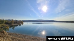 Белогорское водохранилище. Ноябрь 2025 года.