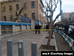 مقابل کاخ دادگستری تهران، ساعتی پس از تیراندازی