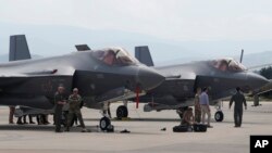 Истребители F-35, состоящие на вооружении стран НАТО