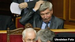 Під час розгляду проекту бюджету у залі був присутній Прем'єр-міністр Микола Азаров 