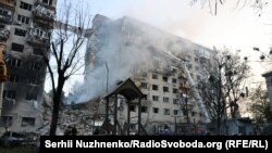 Последствия российской атаки в Киеве, 17 июня 2025 года