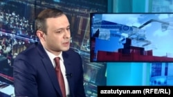Armenia - Armen Grigorian, secretary of the Security Council, speaks to RFE/RL.