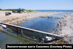 РУЗ на реке Вознесенка, Корсаковский район