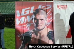 Нурмагомедов Хьабибан плакат Дагестанехь