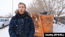 Эко-активист Антон Голубков