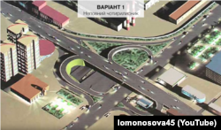 Проект реконструкції Шулявського мосту «неповний чотирилисник»