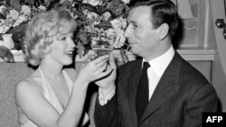 Ив Монтан жана Мэрилин Монро