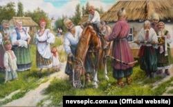 Одна з картин кубанського художника Андрія Ляха