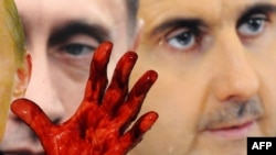 Орусиянын Асадды колдоосуна каршы Нью-Йоркто (сүрөттө), Европада, араб өлкөлөрүндө нааразылык акциялары өтүп жатат.