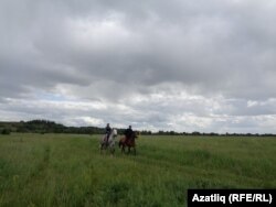 Атларны Сабантуйда чабышырга әзерлиләр