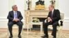 Встреча президентов Армении и России - Сержа Саргсяна (слева) и Владимира Путина, Москва, 10 марта 2016 г. (Фотография - пресс-служба Кремля)