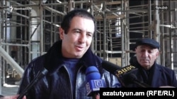 Гагик Царукян беседует с журналистами в Гюмри, 28 декабря 2017г․