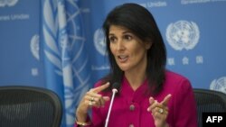 نماینده ارشد ایالات متحده در سازمان ملل، می‌گوید «با نگاهی به اقدامات بشار اسد، تصور یک دولت آرام و باثبات، کار سختی است».